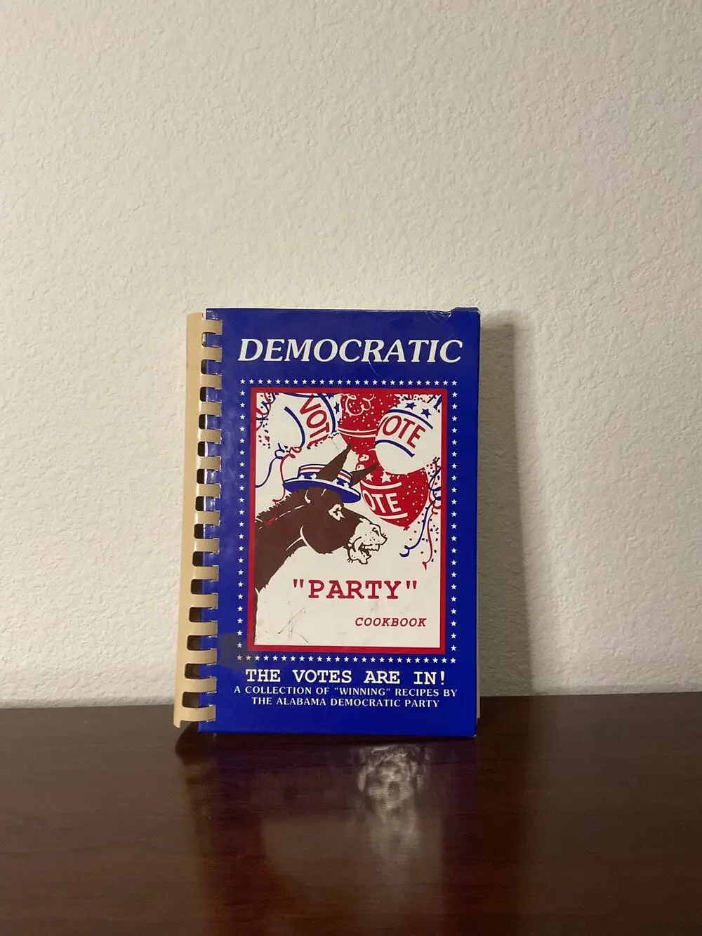 Vintage Alabama democratic “party” cookbook